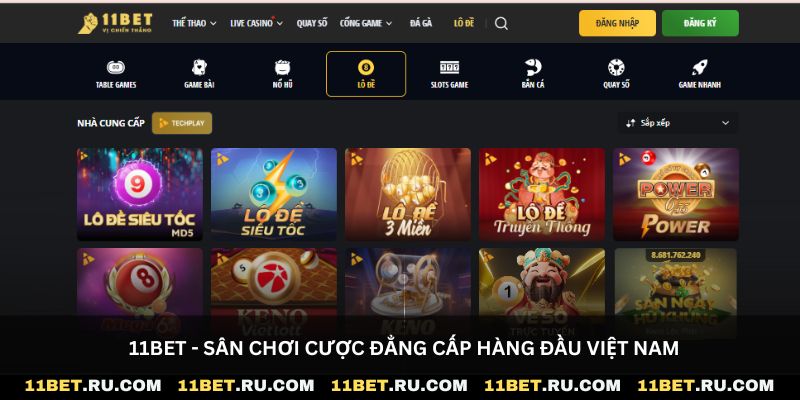 11Bet - Sân chơi cược đẳng cấp hàng đầu Việt Nam