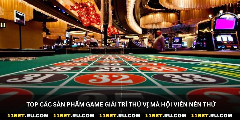 Top các sản phẩm game giải trí thú vị mà hội viên nên thử