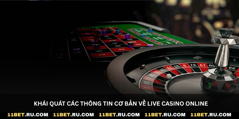 Khái quát các thông tin cơ bản về Live casino online